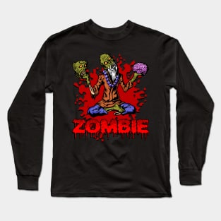 Zombie Zen Guru Long Sleeve T-Shirt